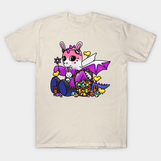 Genderfluid Easter Dragon T-Shirt